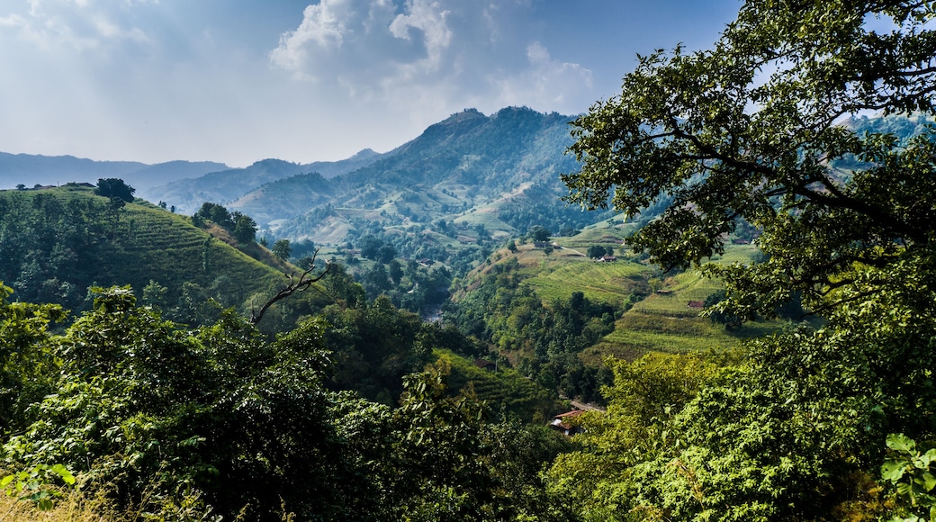 Amazing landscape and of rajpipla, Gujarat. Awesome nature and mountains of Zarwani eco campsite.