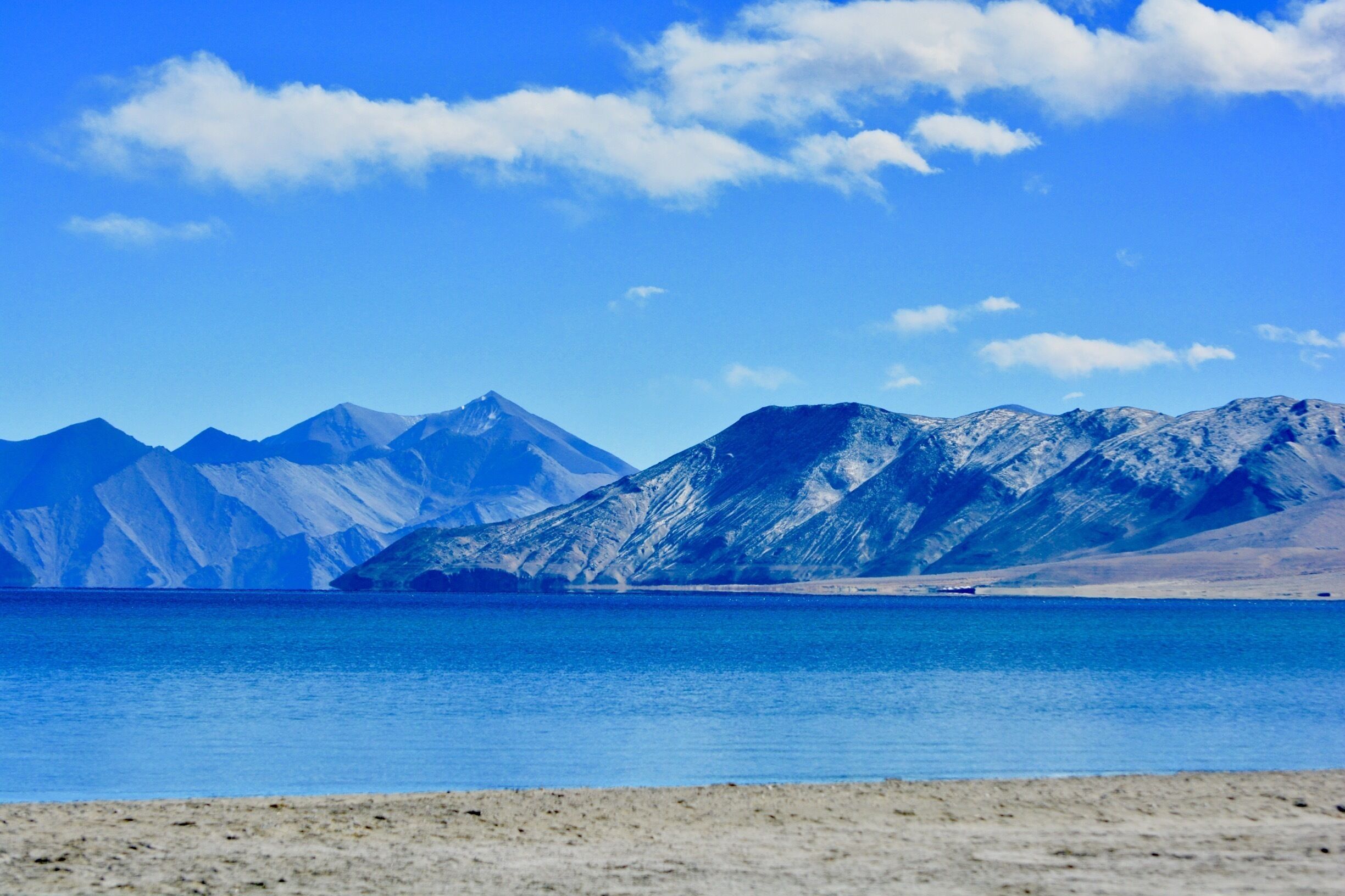 One of the highest lakes in the world , shared by Indian and Tibetan boundaries. #India #lake #nature