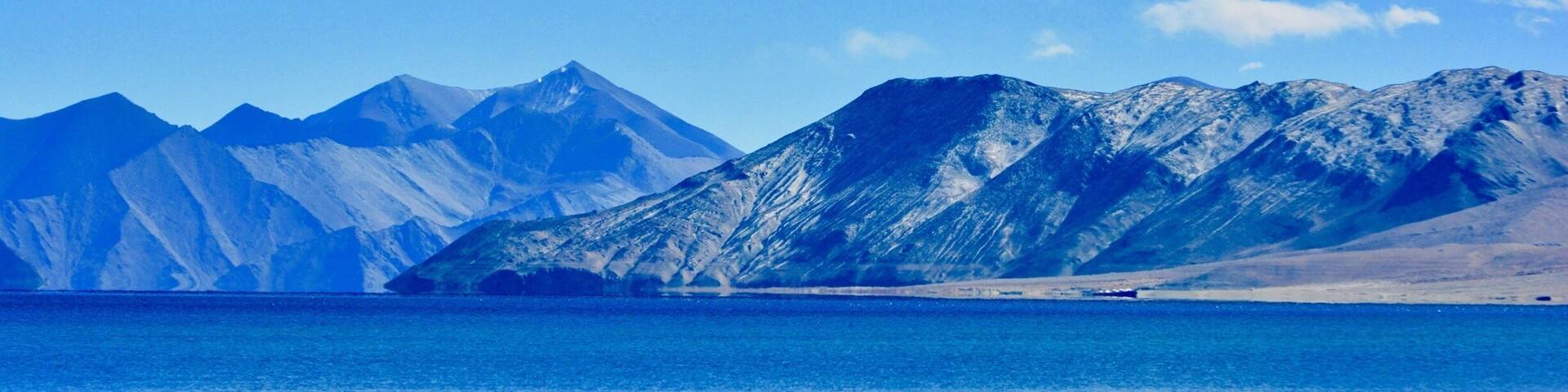 One of the highest lakes in the world , shared by Indian and Tibetan boundaries. #India #lake #nature