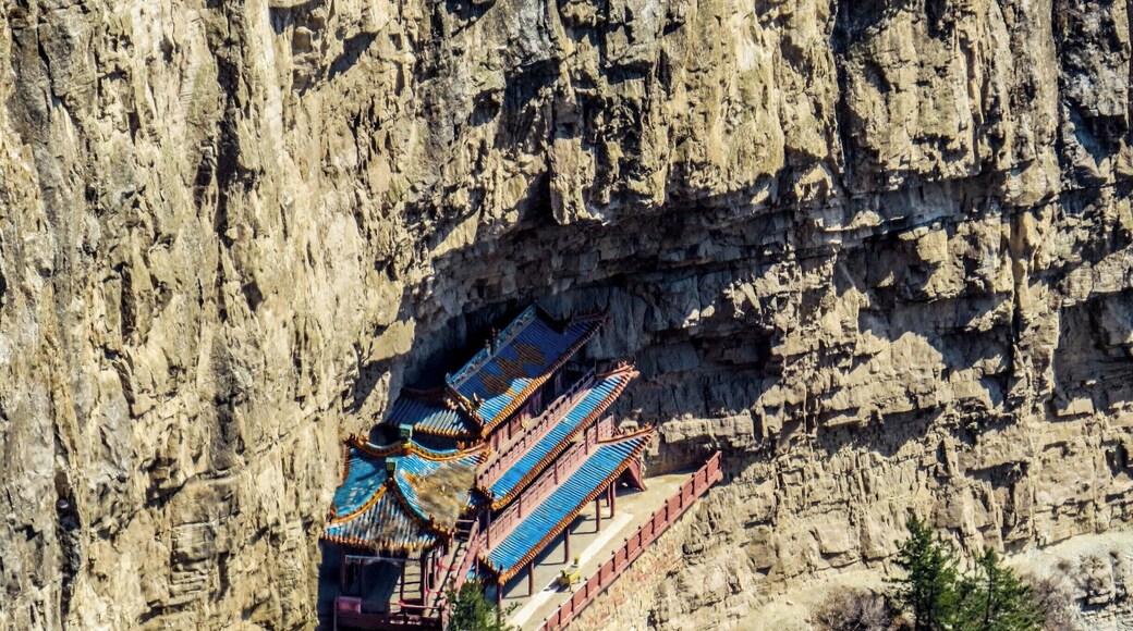 Another temple on the Hengshan Mountain, China.