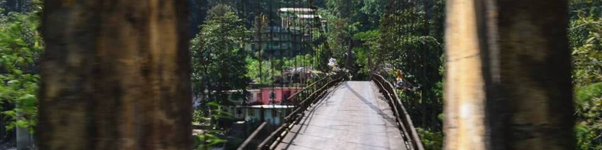 Of beautiful bridges and lush green ancient villages.
En-route Lachen.
#traveldiaries #IndianVillages #Sikkim #IncredibleIndia