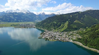Zell am See og byder på udsigt over landskaber, en sø eller et vandhul og udsigt over kystområde