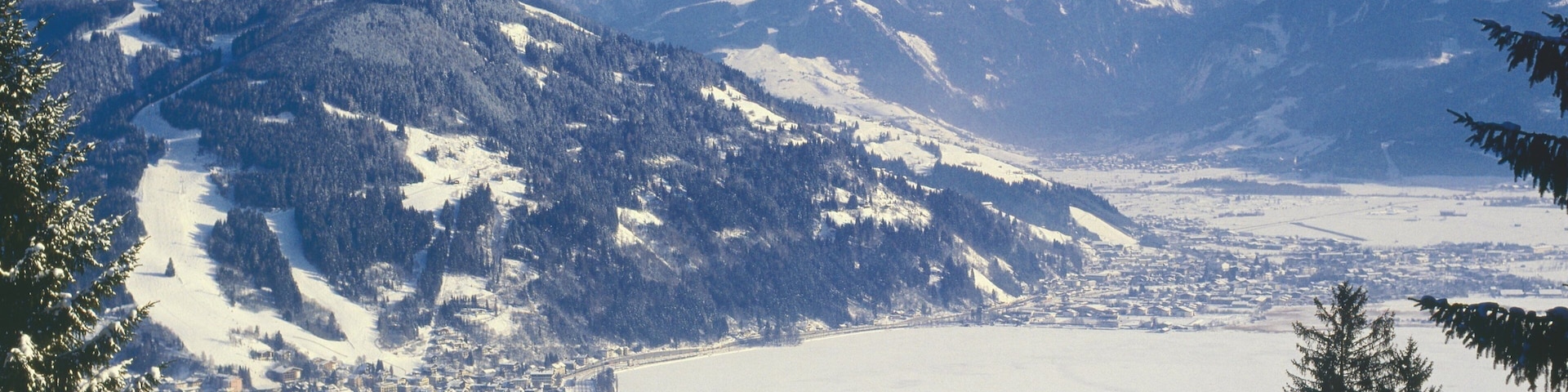 Zell am See featuring mountains, landscape views and snow