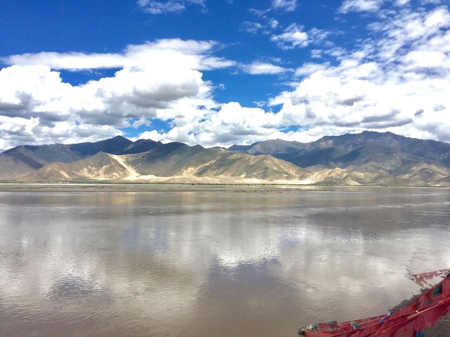Blue sky, Tibet