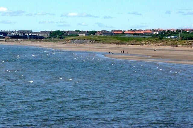 Stevenston beach LNR Stevenston beach Local Nature Reserve from Stevenston point.