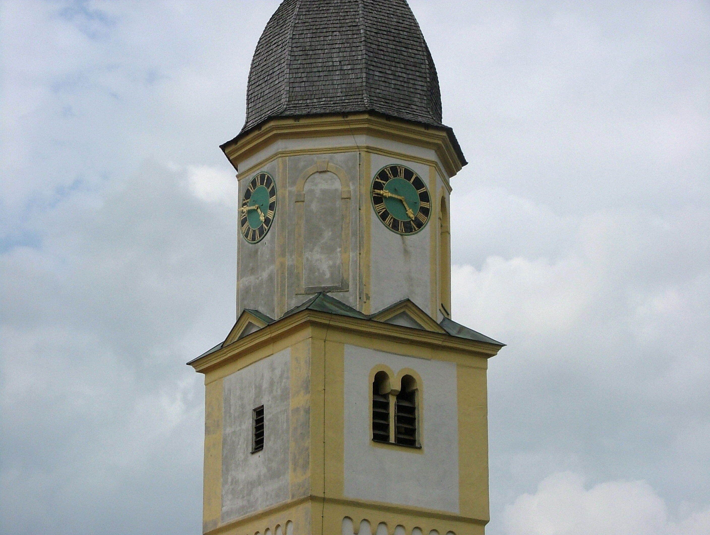 Bad Grönenbach Kirchturm von Süden