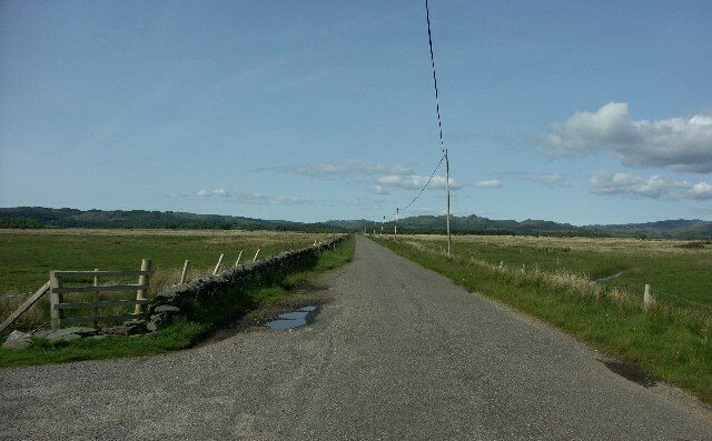 B8025 near Bellanoch, Argyll.