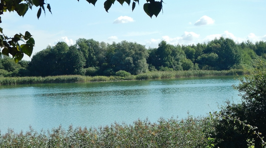 An der ehemaligen innerdeutschen Grenze beim Mechower See