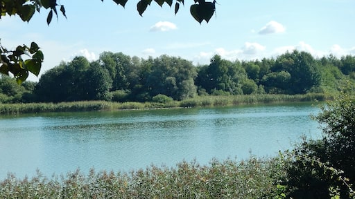 An der ehemaligen innerdeutschen Grenze beim Mechower See