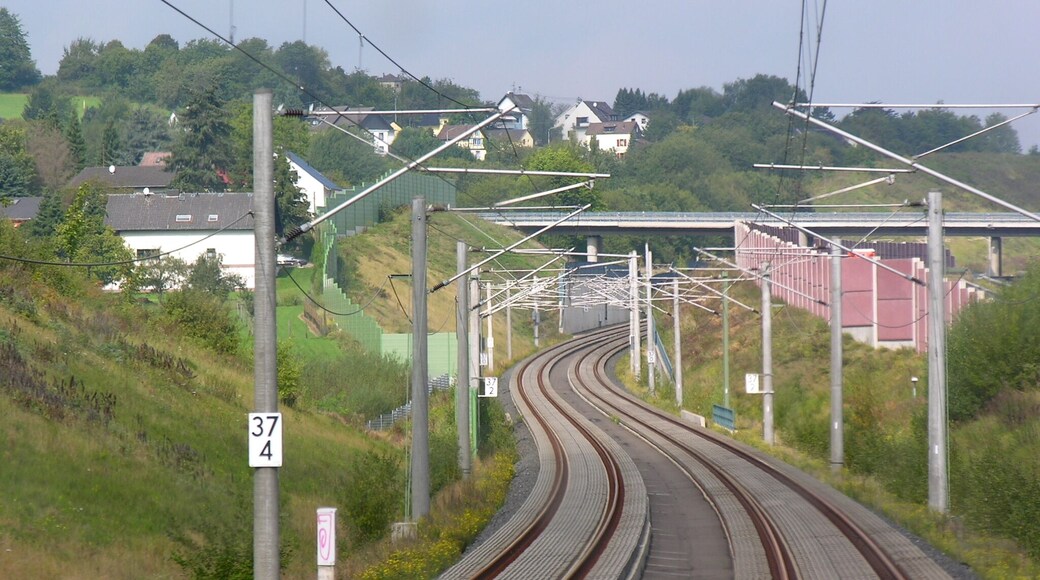 Germany, From Frankfurt to Cologne in the driver's cabin