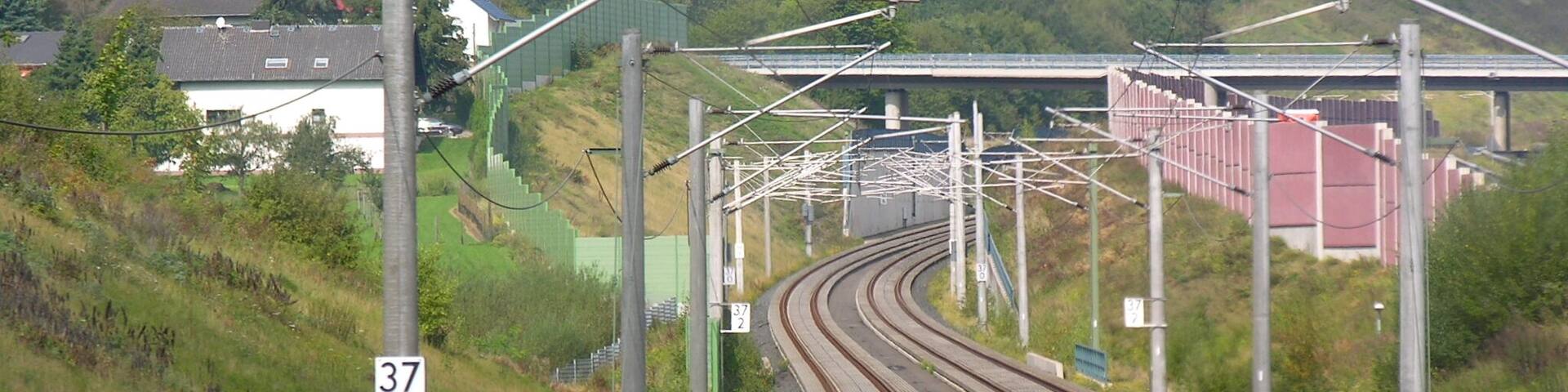 Germany, From Frankfurt to Cologne in the driver's cabin