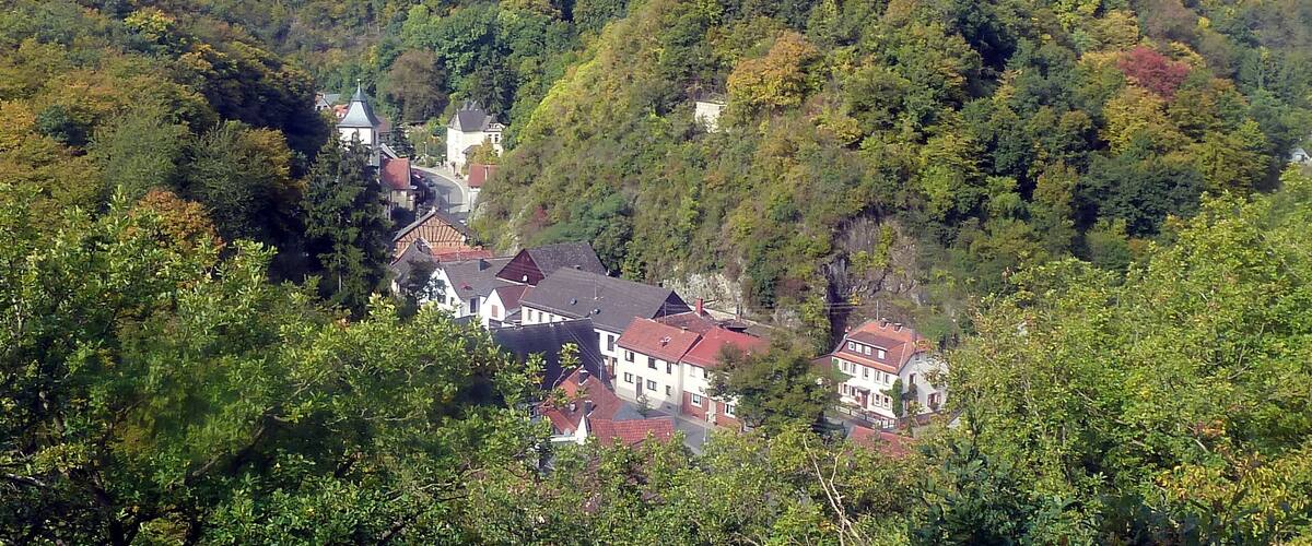 Blick vom โHahnโ auf Winterburg
