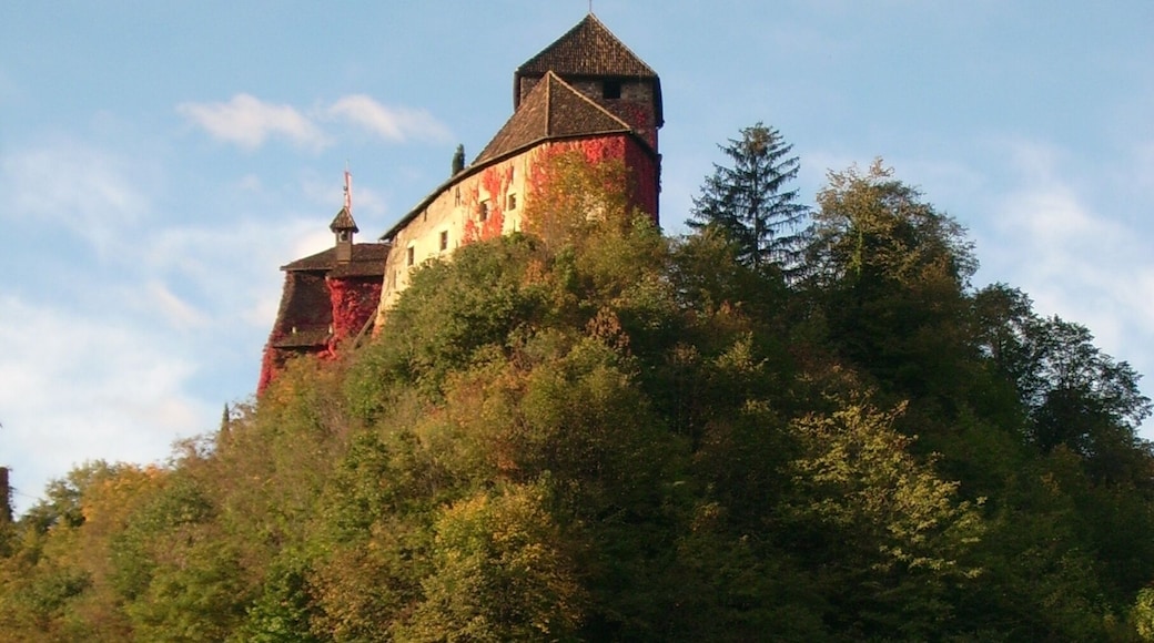 Castle Warth from the 13th century, located in Eppan, South Tyrol