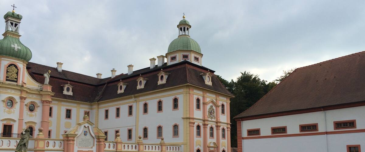 Convent Building and inside the walls the Yard of Honor
