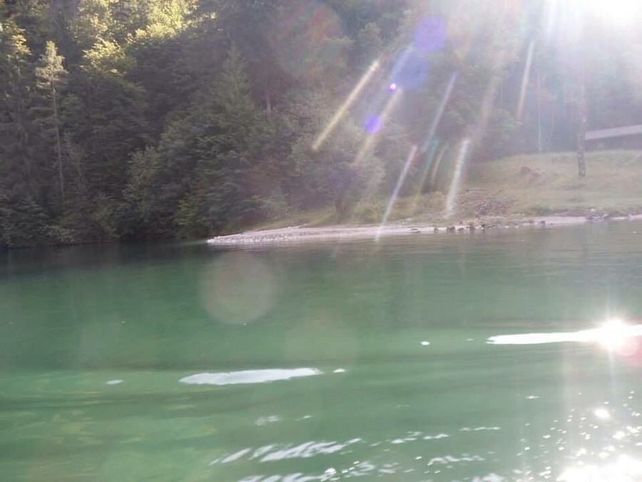 Konigsee on the water