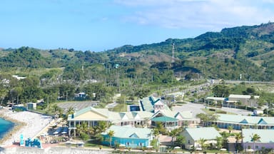 Dominican Republic, Maimon, View to harbour, Amber Cove Cruise Terminal