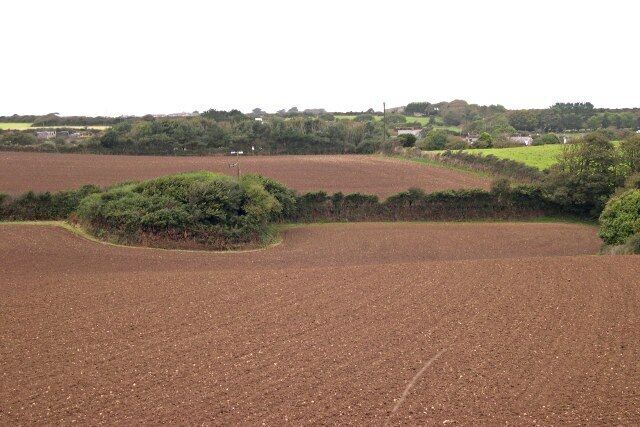 Fields south of Mithian