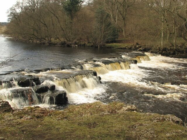 Redmire Force. One of the lesser known falls on the River Ure.