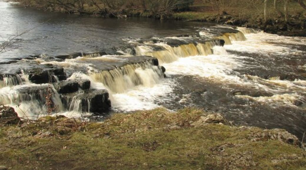 Redmire Force. One of the lesser known falls on the River Ure.