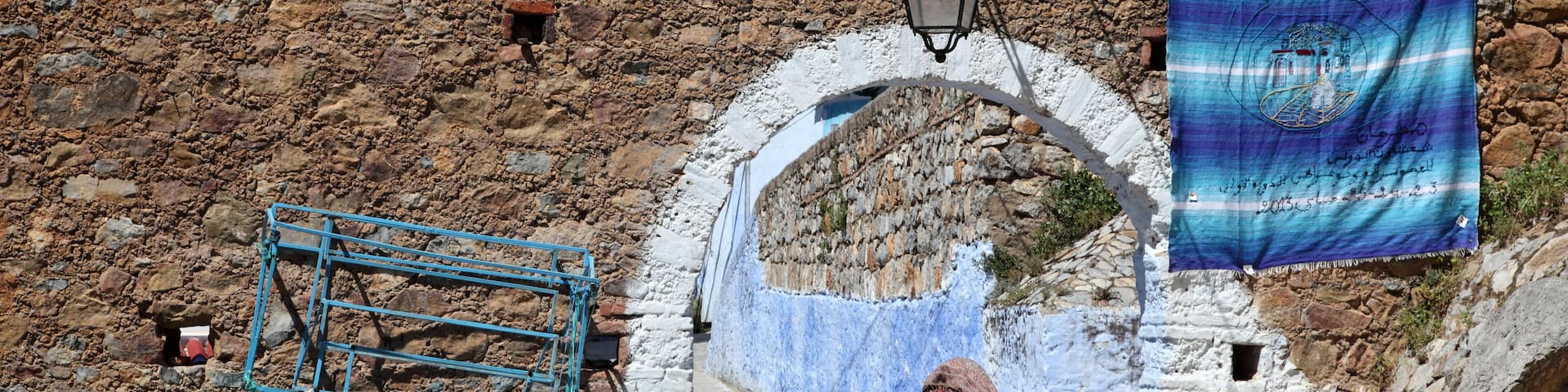 Gate to the medina of Chefchaouen in Morocco