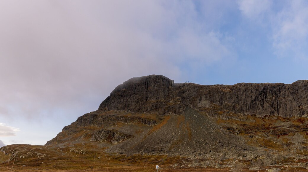 Bitihorn, a mountain on the border of Vang Municipality and Øystre Slidre Municipality in Innlandet county, Norway