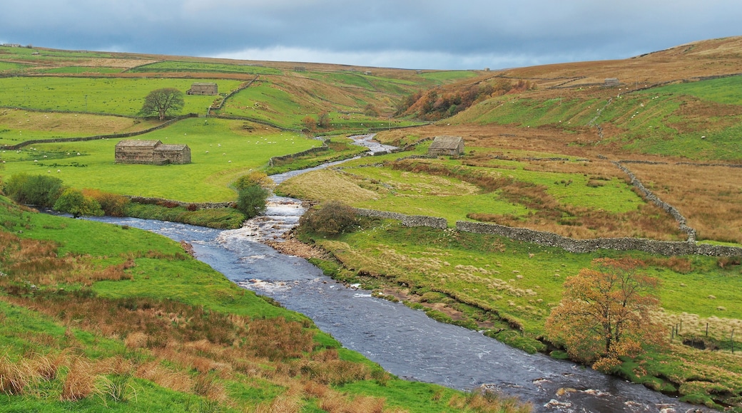 Confluence of River Swale and Whitsundale Beck