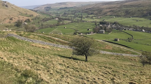 View over Muker, Swaledale, Yorkshire Dales