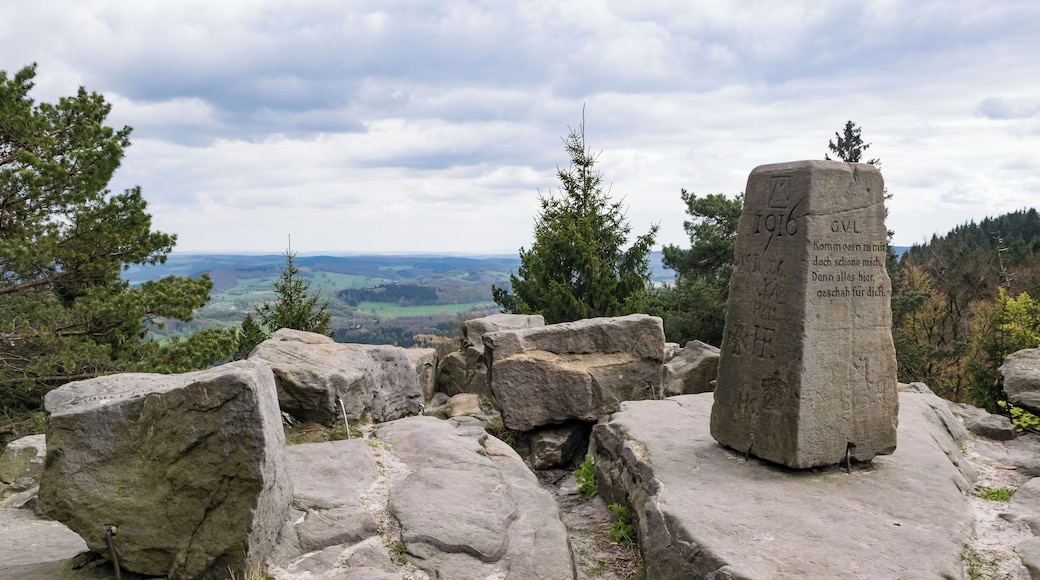 Die Lippische Velmerstot im Eggegebirge.