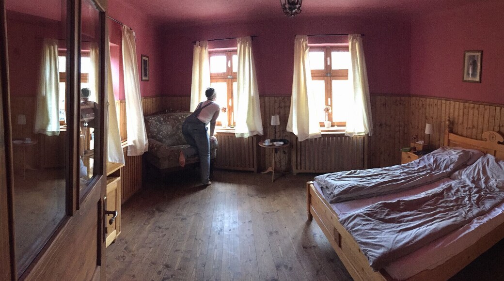 ...literally in the wild and an authentic feel of Transylvania all around.
Extras: attention to details, excellent food and wine, and a warm-hearted service.