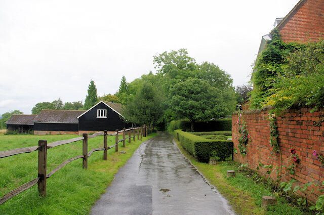 Lanham Lane Lanham Lane near Crab Wood Farm.
