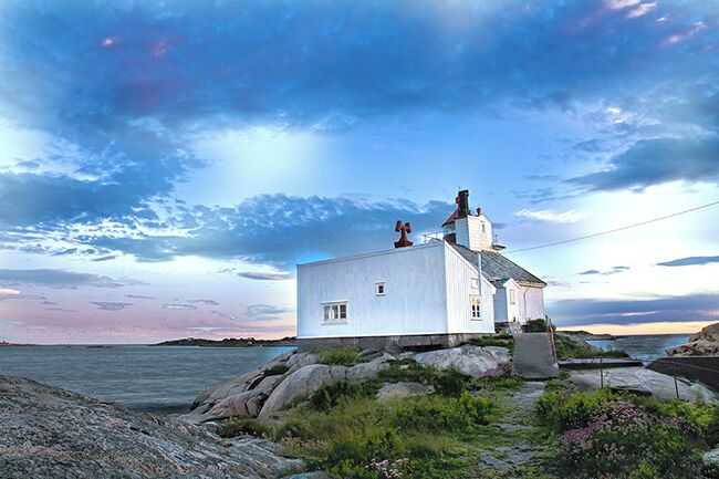 Hvaler archipelago has some very pittoresque light houses.
