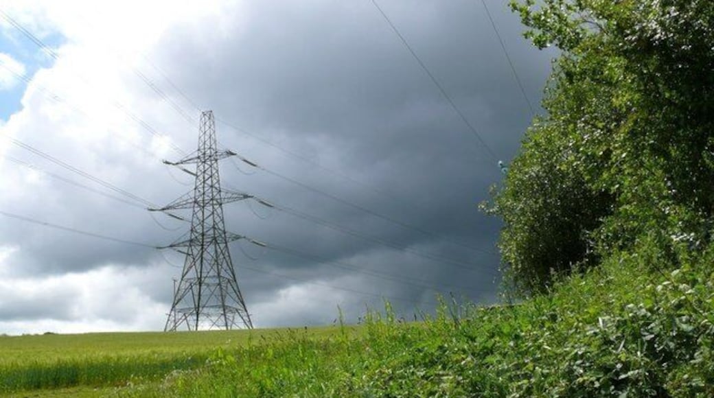 Pylon between Stoney Cross & Woodtown