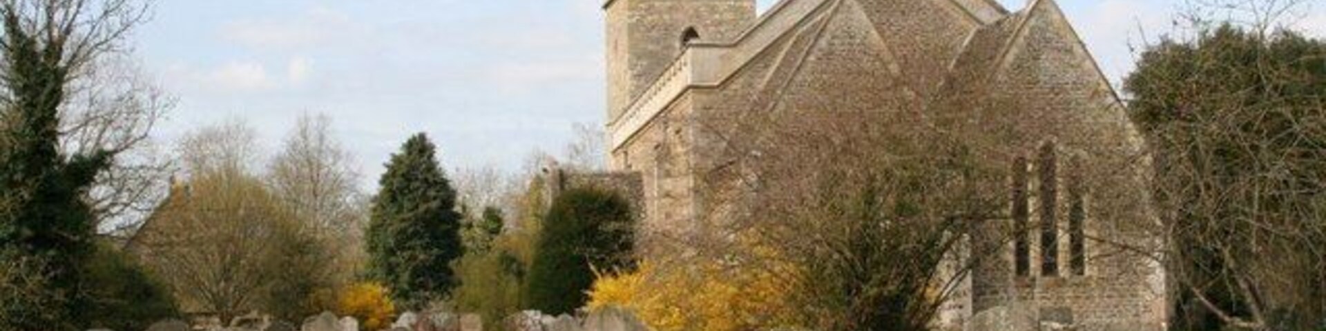 Path to the church Start of the next journey to another pillbox along the path which leads to All Saints church Marcham