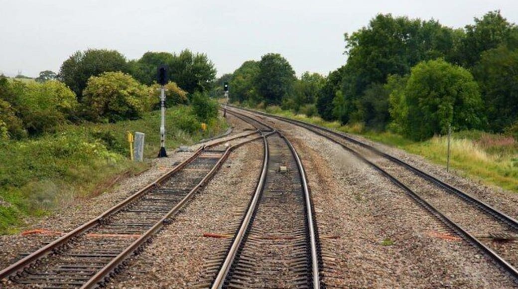 The Up Goods Loop north of Haresfield