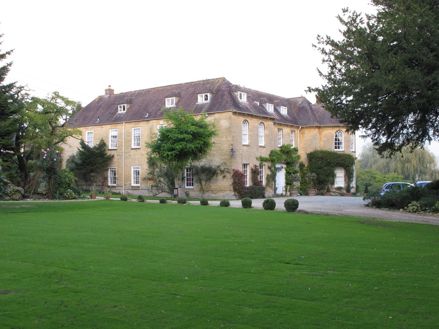 Upper Court, Kemerton. The house has extensive outbuildings converted as self-catering accommodation, and large lawns on which a marquee is pitched when weddings are held at the house. Upper Court was the main location for the Father Brown episode "The Three Tools of Death".
