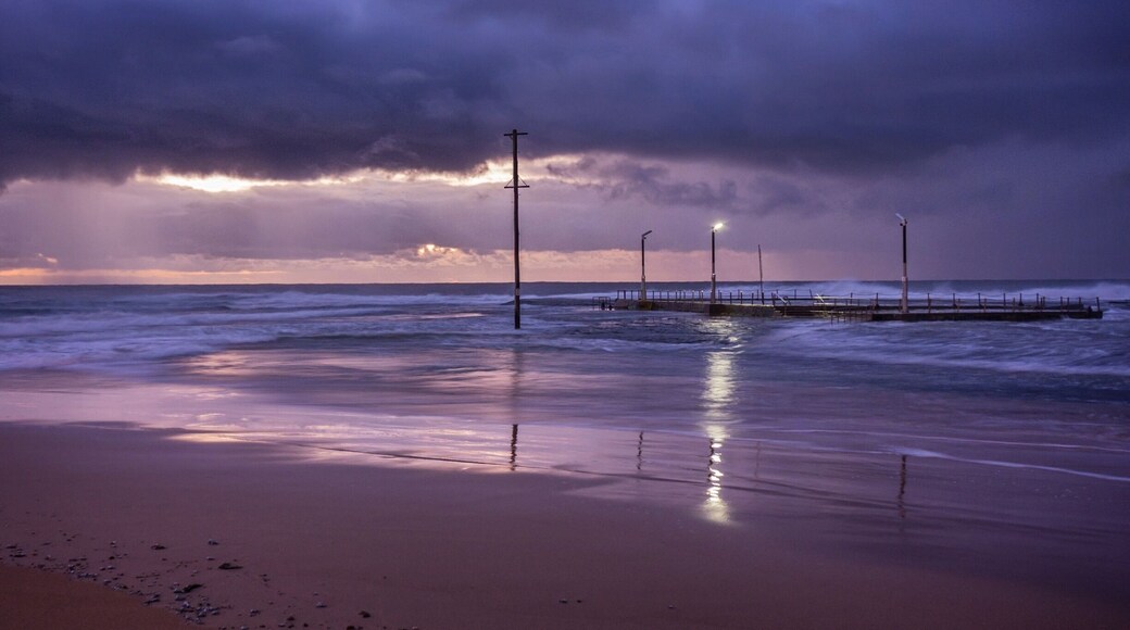 A beautiful storm rolled across yesterday mornings sunrise on Mona Vale Beach. It was beautiful although a little wet, a great place to catch the days first light!