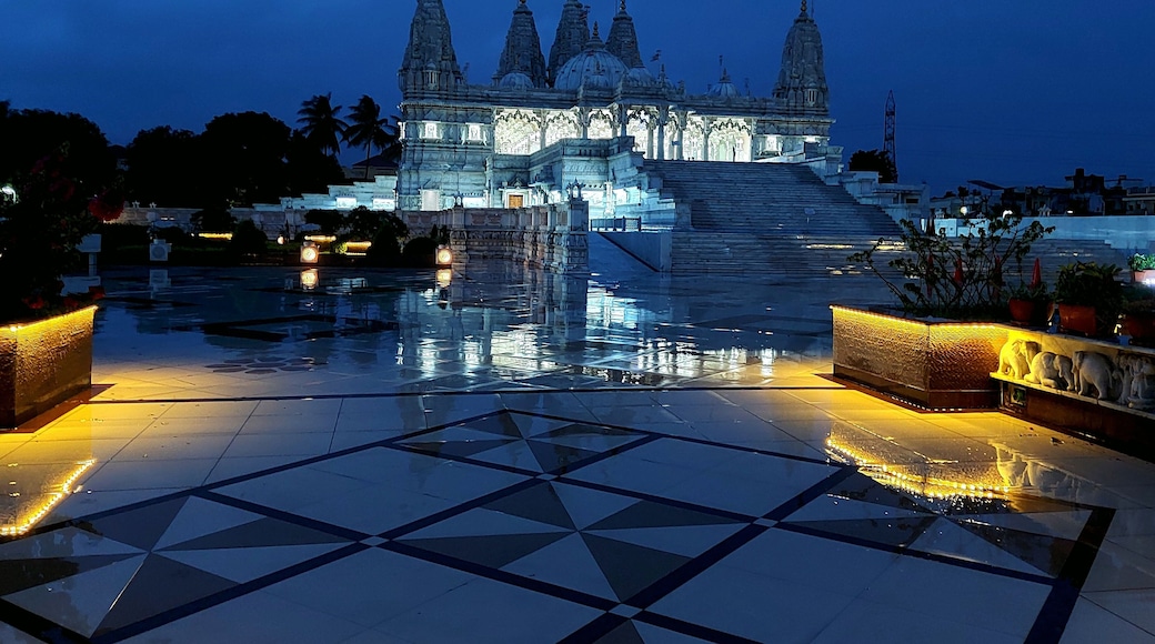 BAPS Swaminarayan Mandir also known as Akshardham temple in Navsari, Gujarat India