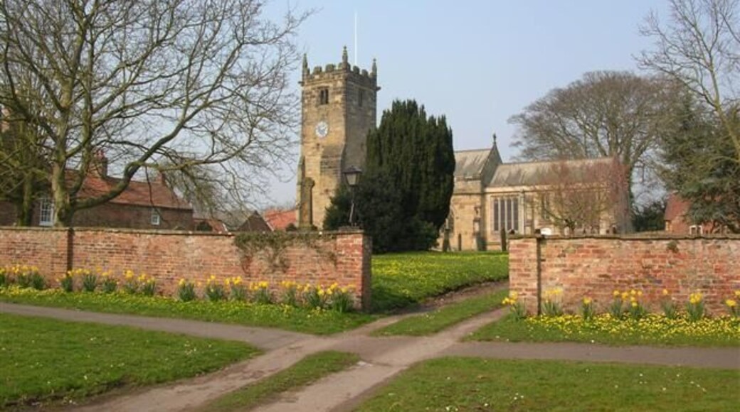 Sutton on the Forest Church Sutton on the Forest Church in spring.
