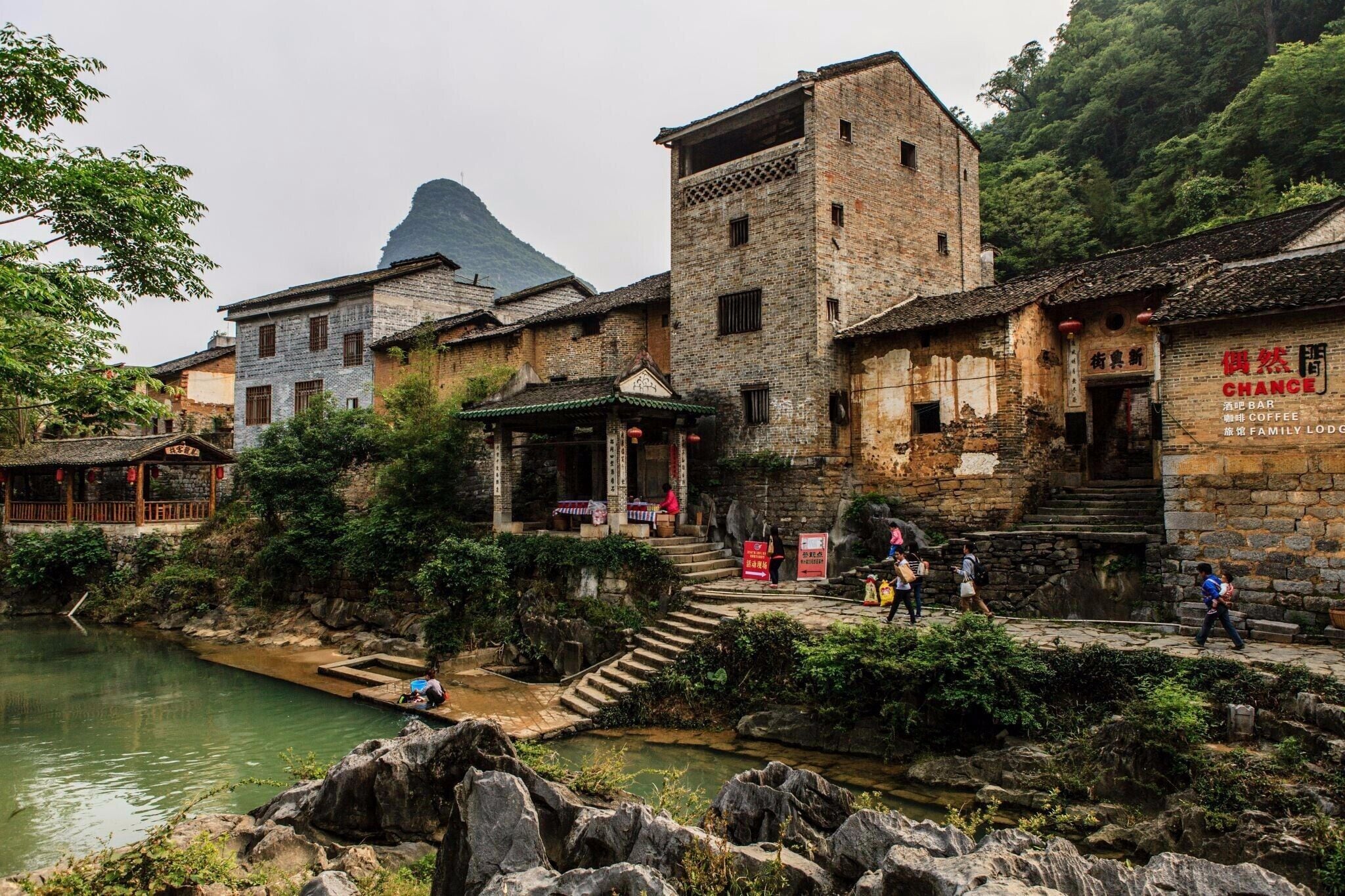 An unforgettable encounter, meet with the Millennium #Huangyao Ancient Town,Hezhou,China.