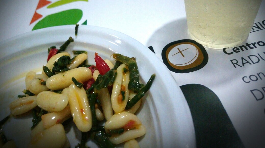 #Delicious "cavatelli" #pasta whit #caciocavallo #pomodori #salicornia #foodporn #food #italianfood #Gargano #Puglia #Apulia