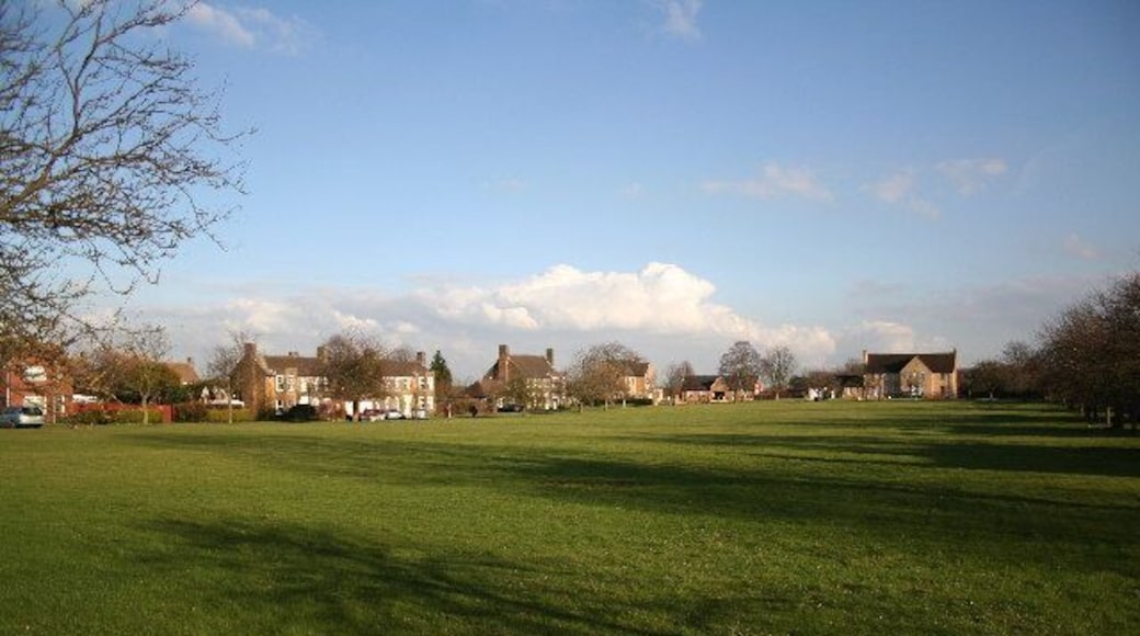 Lancaster Green. Former officer's houses at RAF Hemswell, now known as Lancaster Green