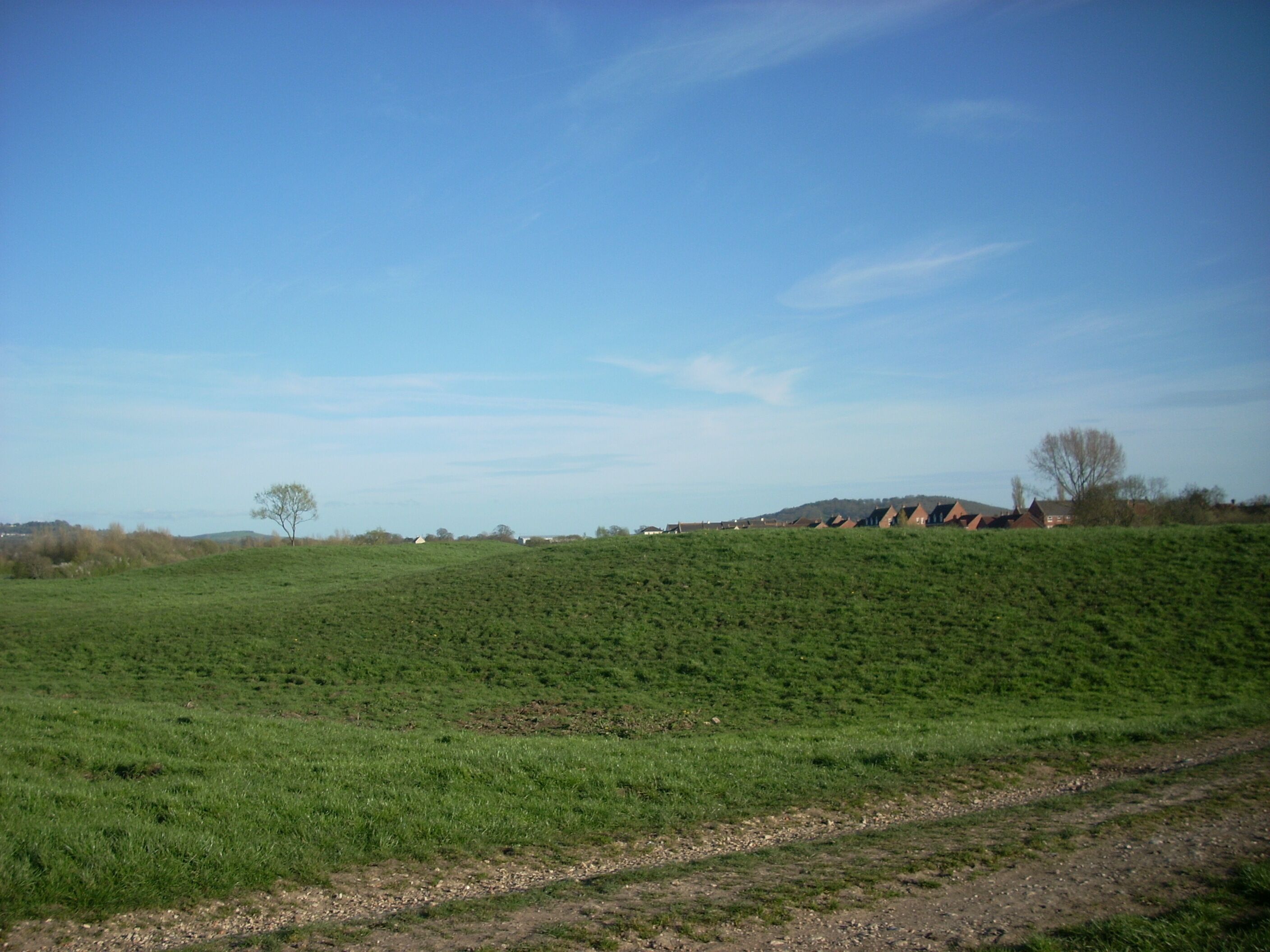 The site of King's Court Palace, a 13th century royal hunting lodge on the outskirts of Gillingham in Dorset, UK.