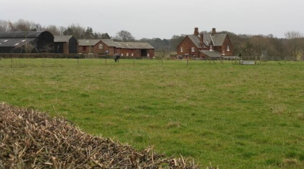 Briddon Weir Farm Photographed from Cherry Tree Lane.