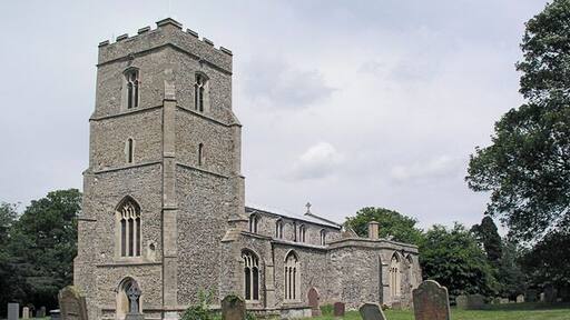 The Parish Church of St Mary the Virgin, Dullingham, Cambridgeshire, England.