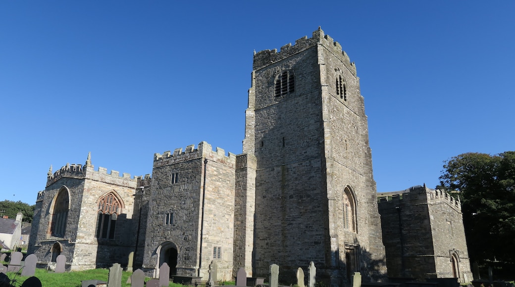 St Clynog's Church, Clynnog Fawr, Gwynedd, Wales.