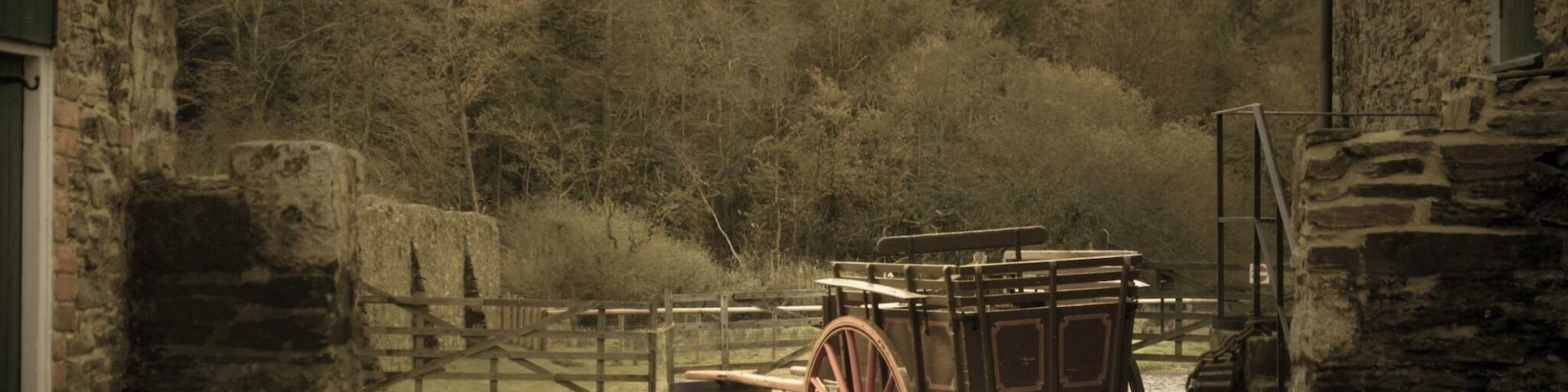 Morwellham quay just outside Tavistock, Devon. Old Victorian mining harbour
