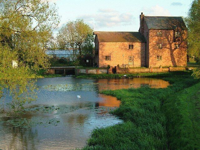 Alders Mill. Alder Mill is located on the River Anker near Pinwall, just outside of Atherstone in the United Kingdom. It is just on the Warwickshire side of the Warwickshire and Leicestershire boundary.