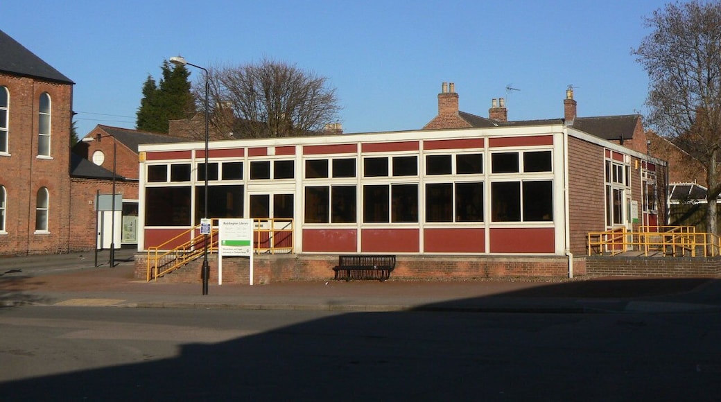 Ruddington Library An example of the CLASP modular building system which was widely used in Nottinghamshire.