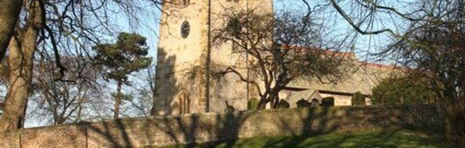 All Saints church The tower of the church is 15th century.