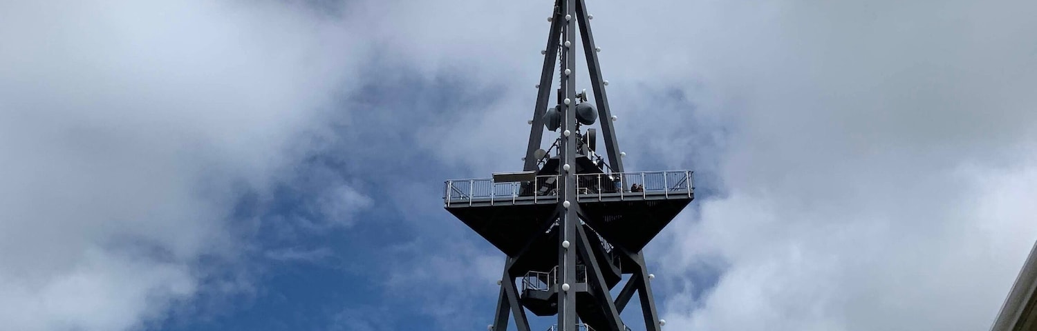 Great views over Zürich, hiking trails, food, and drink. Bring 2.- for the tower.